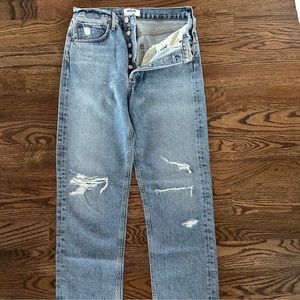 90’s Agolde mid rise loose fit size 26